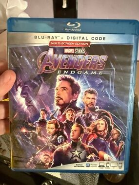 Marvel Avengers Endgame Blu-ray - Blue, Purple